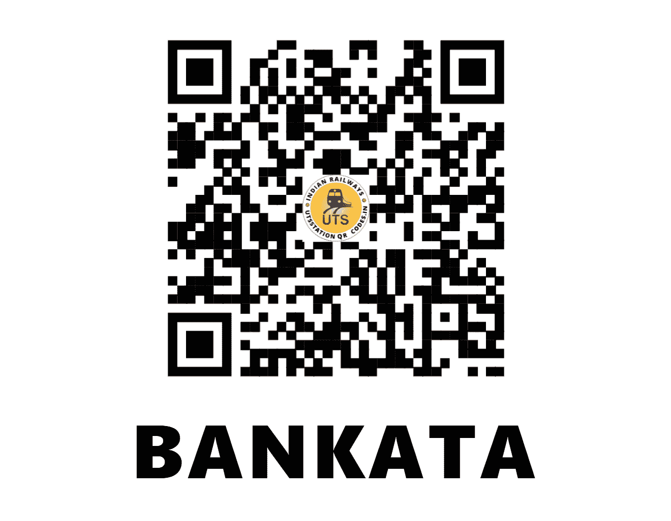 UTS QR Code for BANKATA - BTK (NE - UTTAR PRADESH)